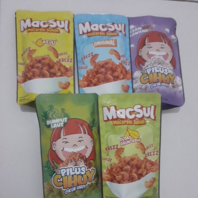 

MAKARONI MACSUL VIRAL 5PAK 25 RIBU