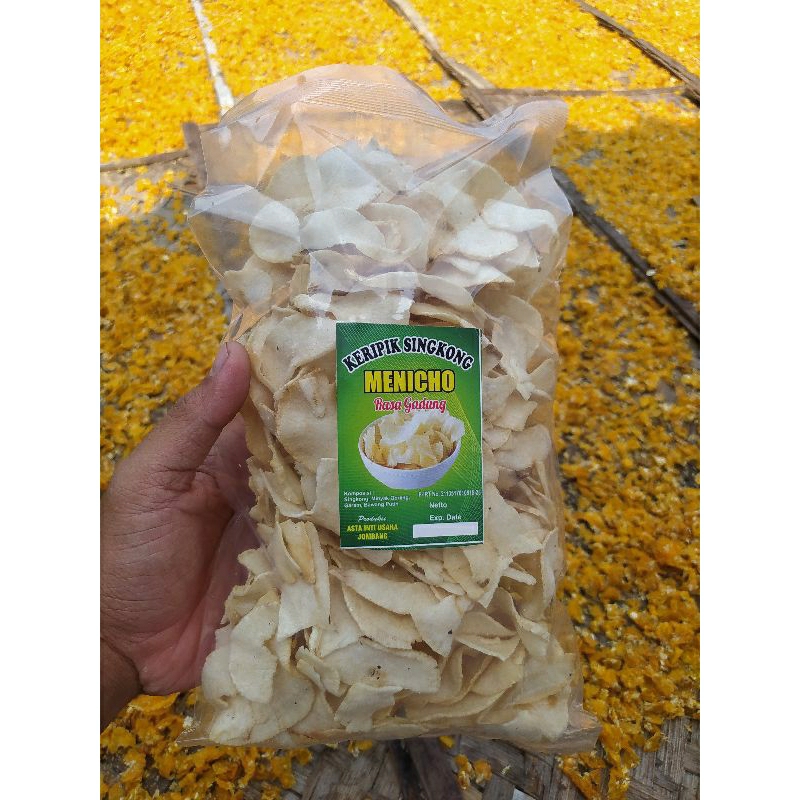 

Kripik singkong rasa gadung 200gr