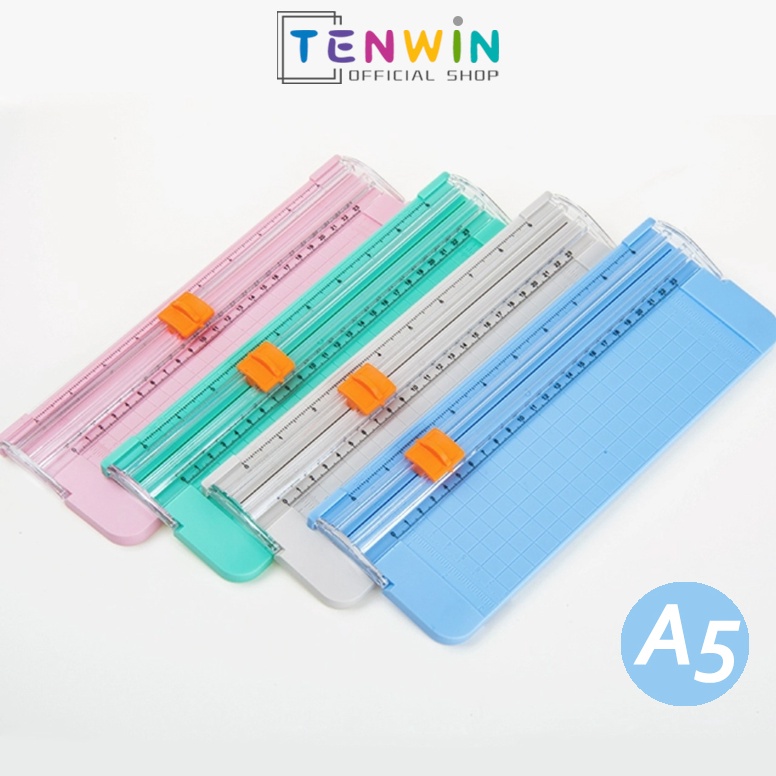 

KODE V52K Paper trimmer Mini Pemotong Kertas Cutter trimmer Paper A5 Tenwin