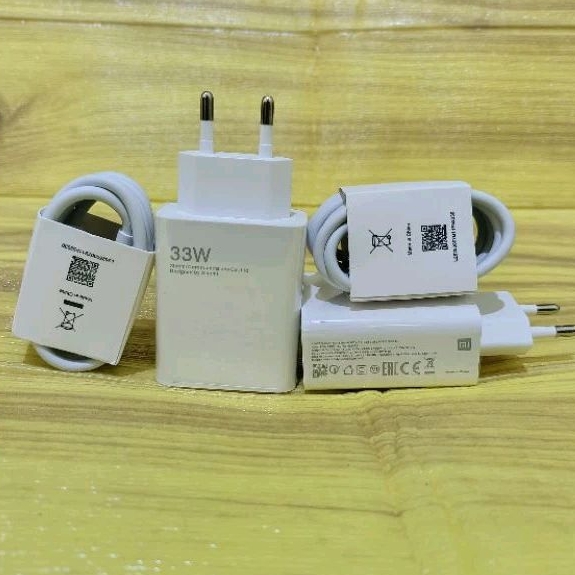CHARGER XIAOMI TURBO 33W 100% ORIGINAL