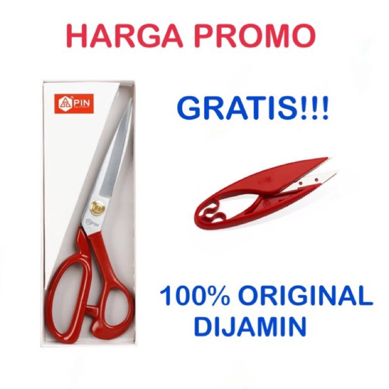 

KODE E2U3 Gunting PIN potong bahan kain High Quality 8 9 1 11