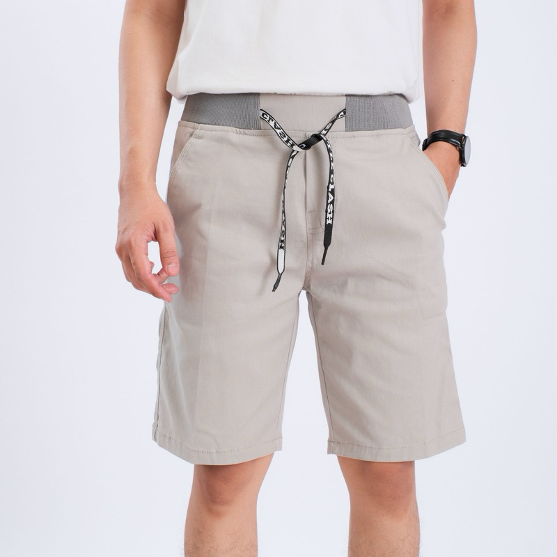 BESTPROMO CASTLE CLASH Celana Pendek Pria Premium Chino Active Short Pants Reguler Slimfit Gaya