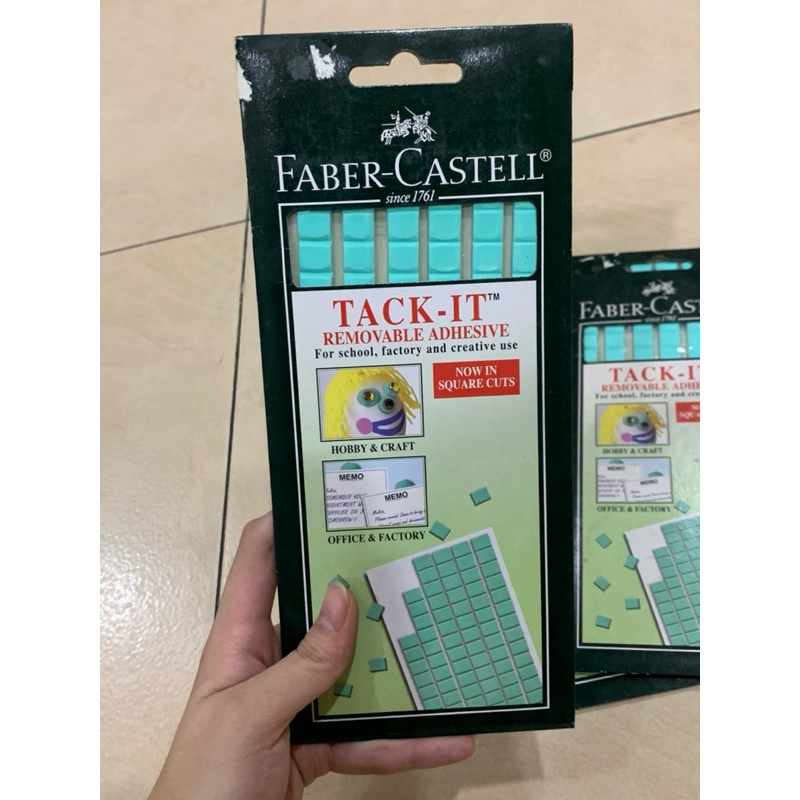 

Faber Castle Tack It / Lem Tempel / Lem Karet (Reusable)