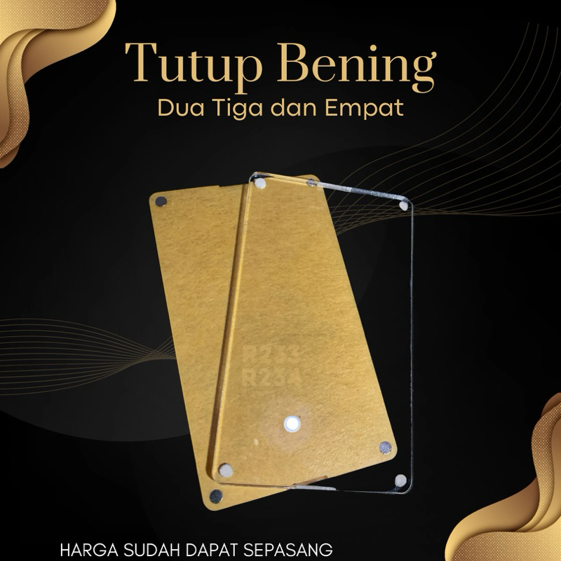 

Penutup Seri Dua Tiga dan Empat