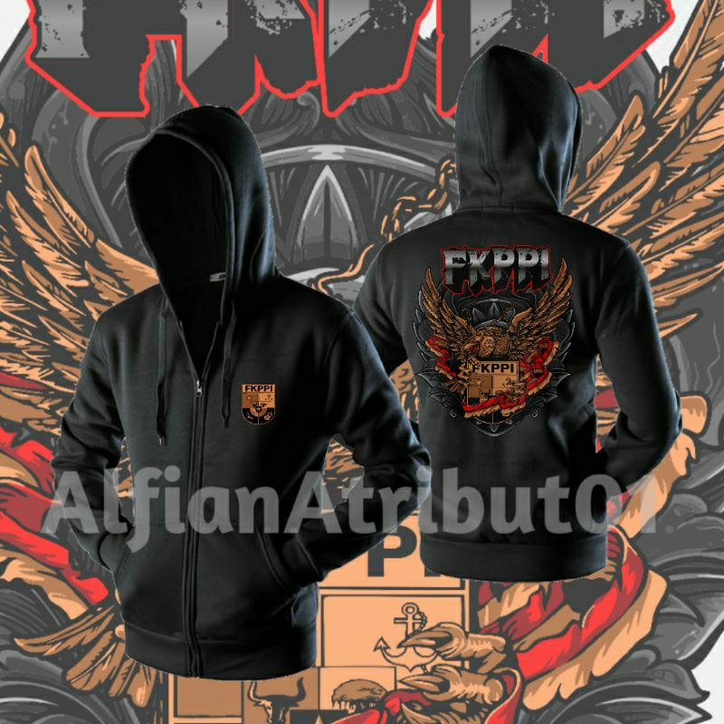 Hoodie Zipper FKPPI,Jaket Hoodie Zipper FKPPI gratis nama
