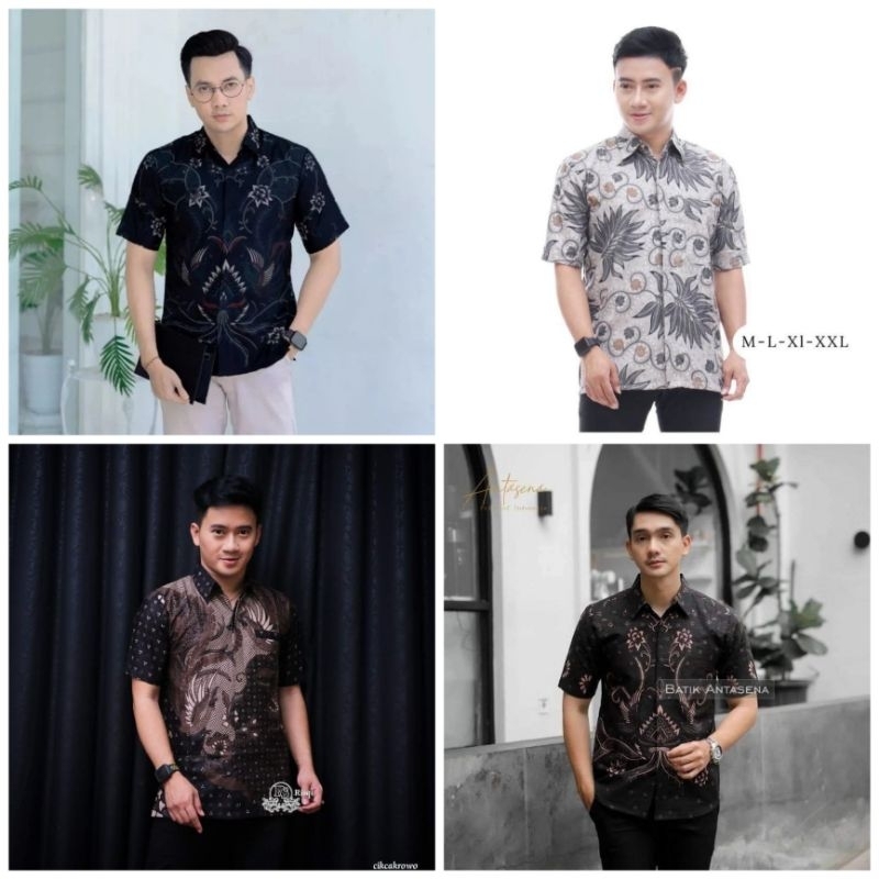 kemeja batik pria baju batik pria hem batik pria kemeja pendek batik hem pendek pria