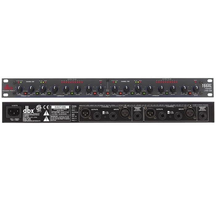 DBX Compressor Limiter DBX166XL DBX 166XL Kompresor Compressor Audio DBX166 XL GRADE A Compresor DBX