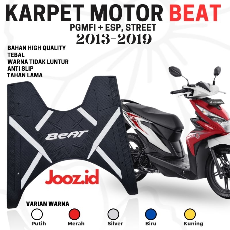 Alas Kaki Motor Karpet Motor Beat 2013 2014 2015 2016 2017 2018 2019 2020 2022 2023 2024