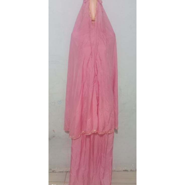 Diskon Viral  Mukena Perlengkapan sholat Bekas Minus Baca Deskripsi