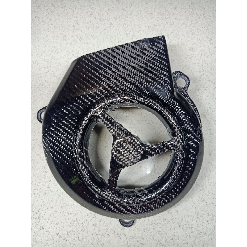 cover kipas mio sporty carbon kevlar