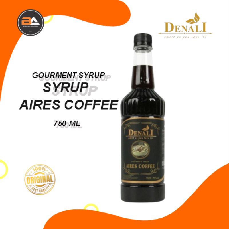 

SYRUP DENALI AIRES COFFEE 750ML