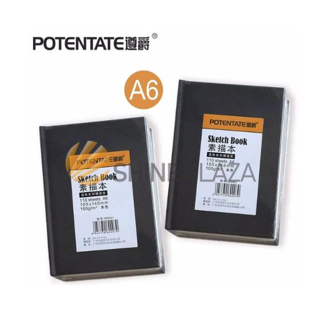 

KODE Y62L Potentate A6 Sketchbook 1gsm Kertas Buku Gambar Sketsa Potentate