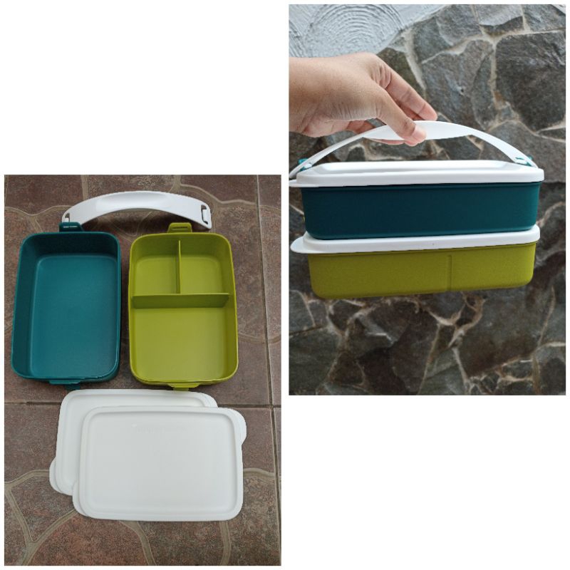 RANTANG CTG BESTIE 2 SUSUN TUPPERWARE/ RANTANG SUSUN