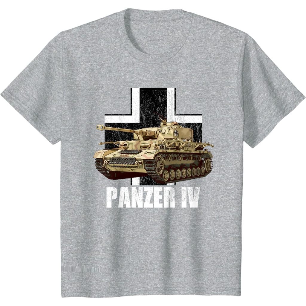 Baju Anak Panzer IV German Medium Tank WW2 Panzer Armored T-Shirt