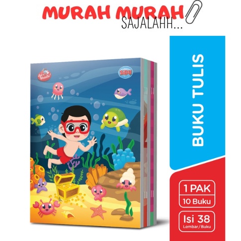 

KODE H12Q BUKU TULIS SIDU 38 LEMBAR PACK ISI 1PCS Buku tulis sidu 38 lembar 1 pak 1 buku tulis