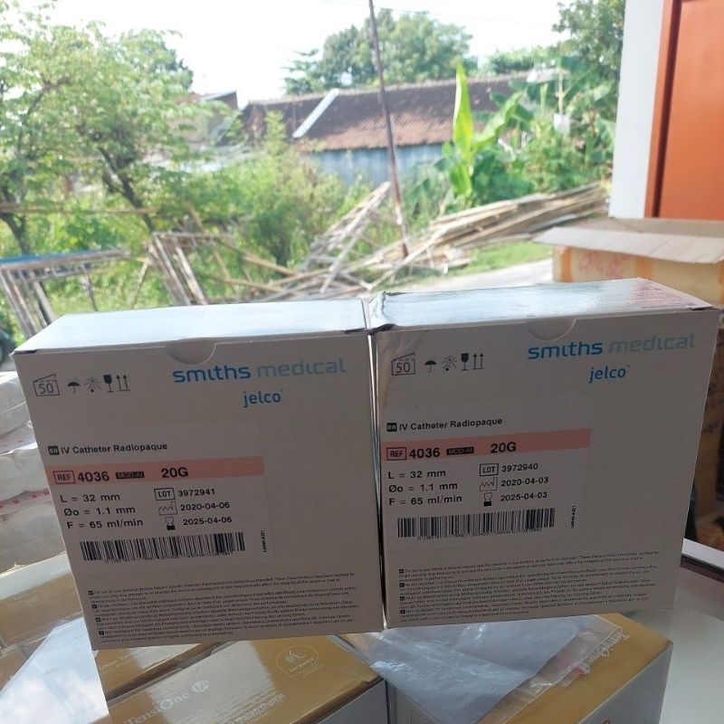 iv chateter smitch jelco 20g 1box isi 50pcs