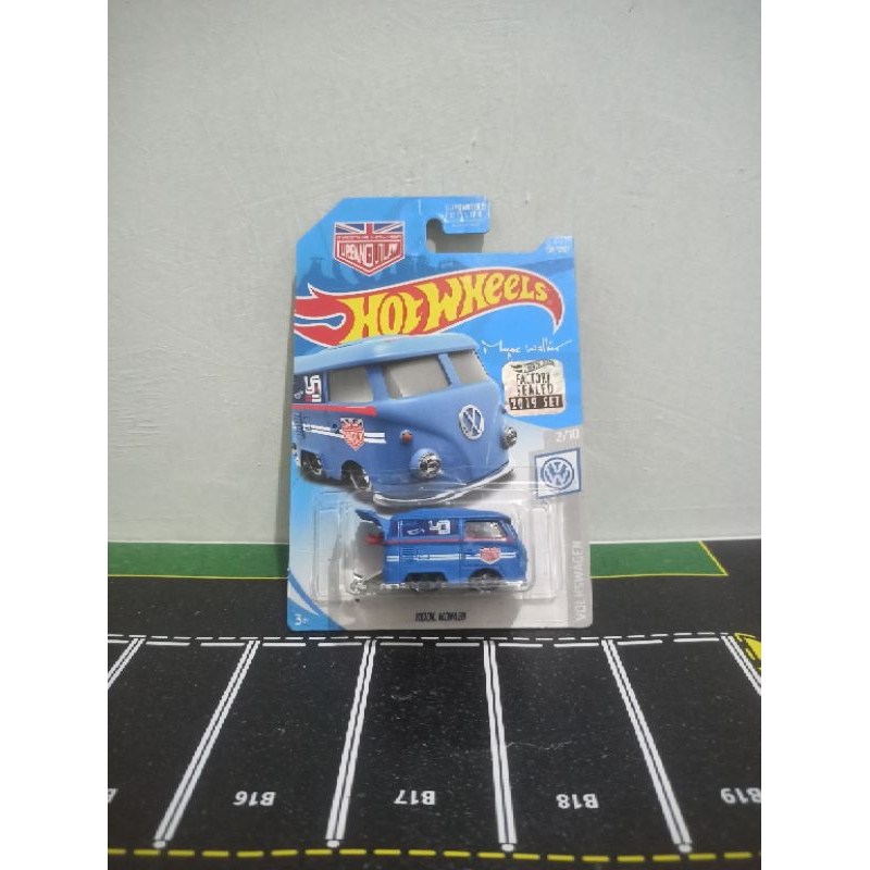 HOTWHEELS KOOL KOMBI URBAN OUTLAW BIRU (FS CARD)