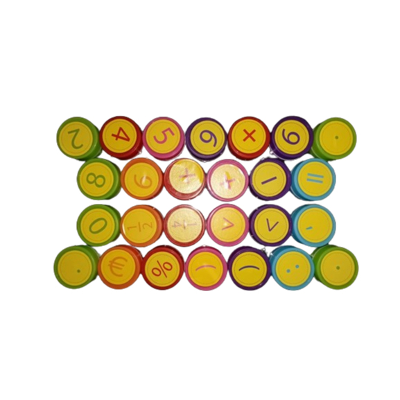 STEMPEL ANGKA / STEMPEL HURUF / STEMPEL MATEMATIKA / STEMPEL MAINAN / STAMPEL FANCY