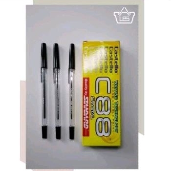 

1PAK ISI 12PCS. PULPEN CASTELO BENING
