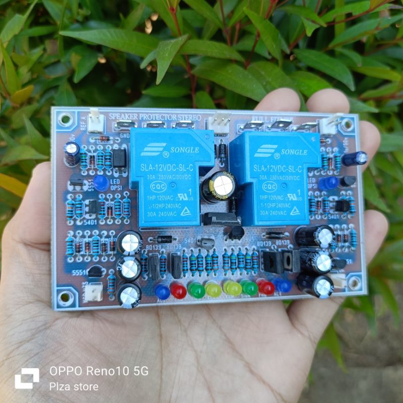 Kit speaker protector stereo full fitur OCP sensor suhu/Anti konslet/Anti jedug+Led indikator protec