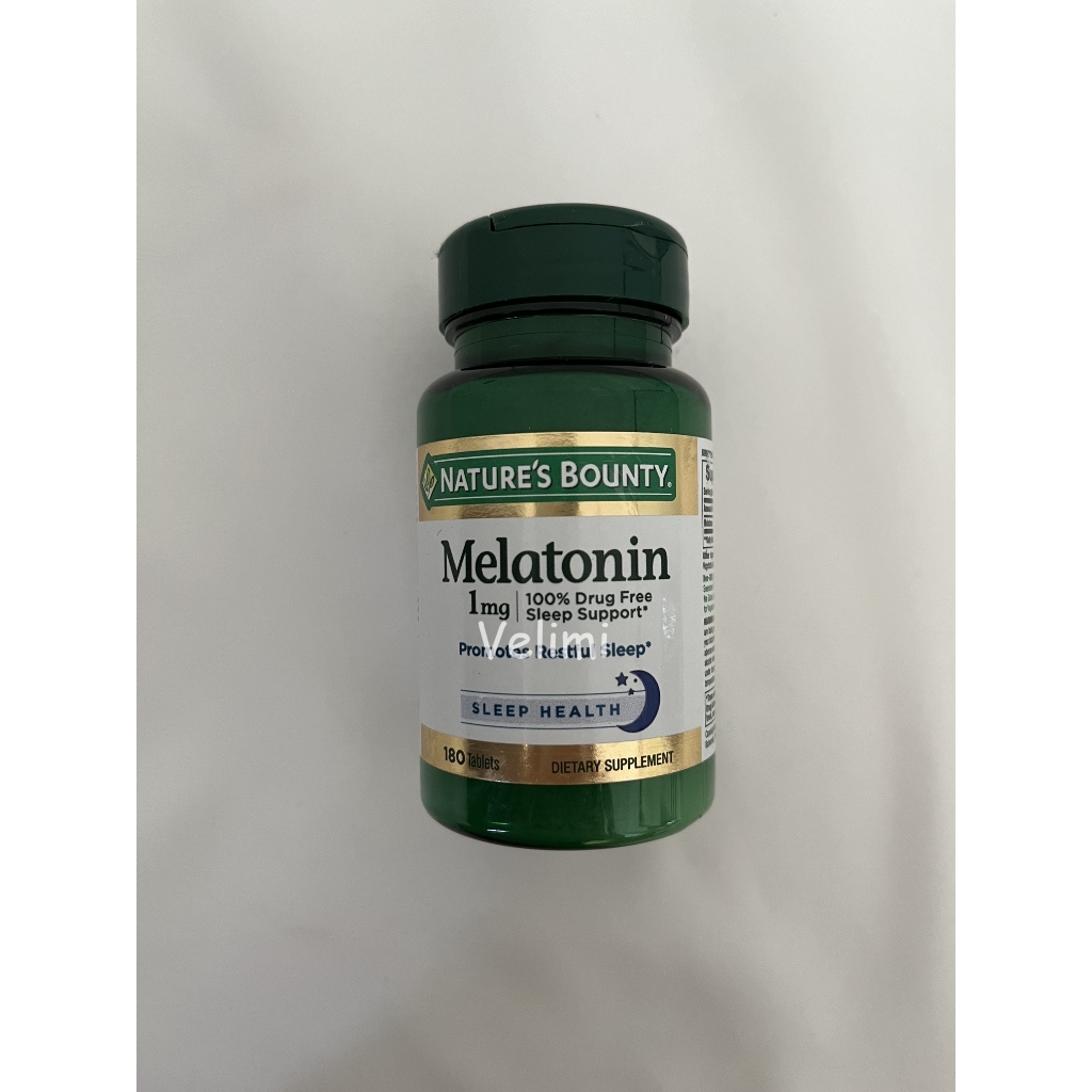 Nature's Bounty Melatonin 1mg 180 Tablets