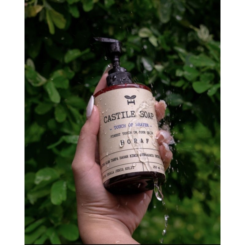 Castile Soap Horaf  250ml. Sabun Cair Castile