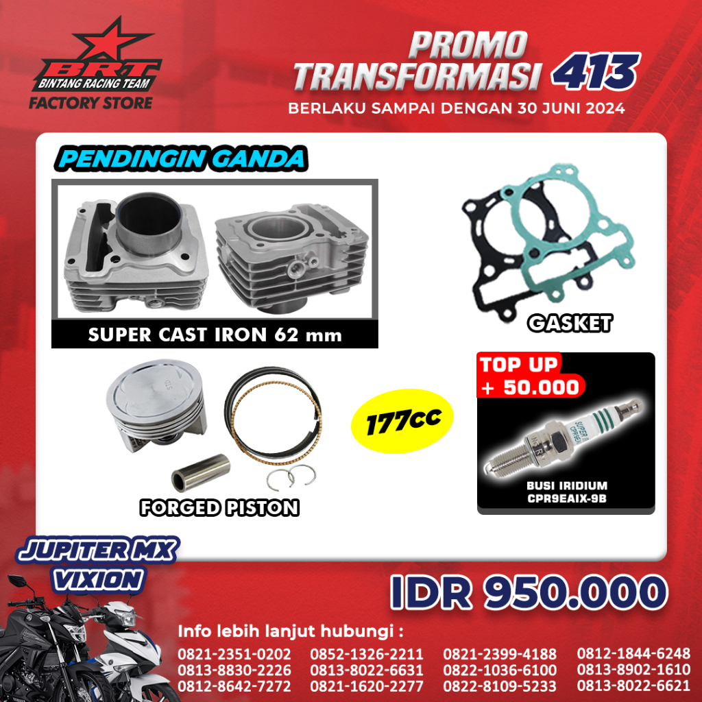 PAKET BRT JUP MX-VIXION