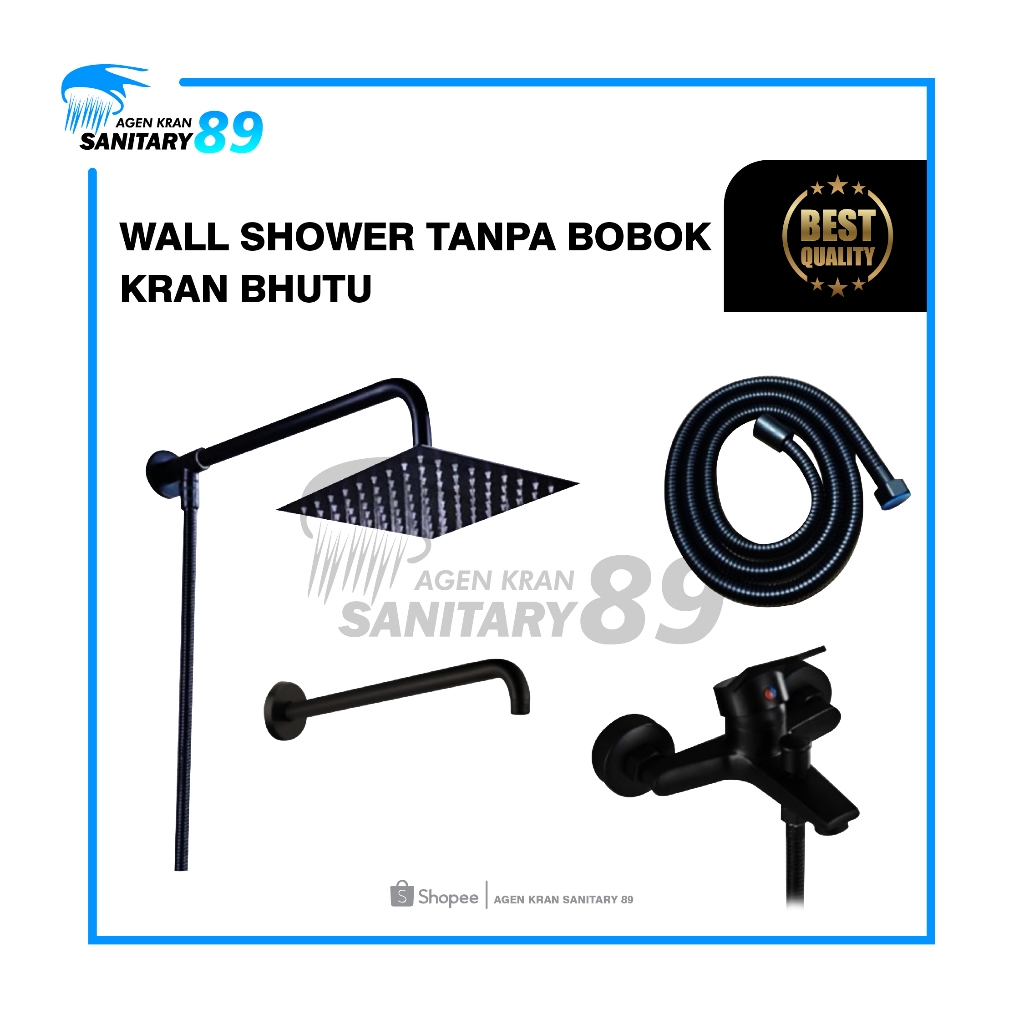 WALL SHOWER TANPA BOBOK PANAS DINGIN