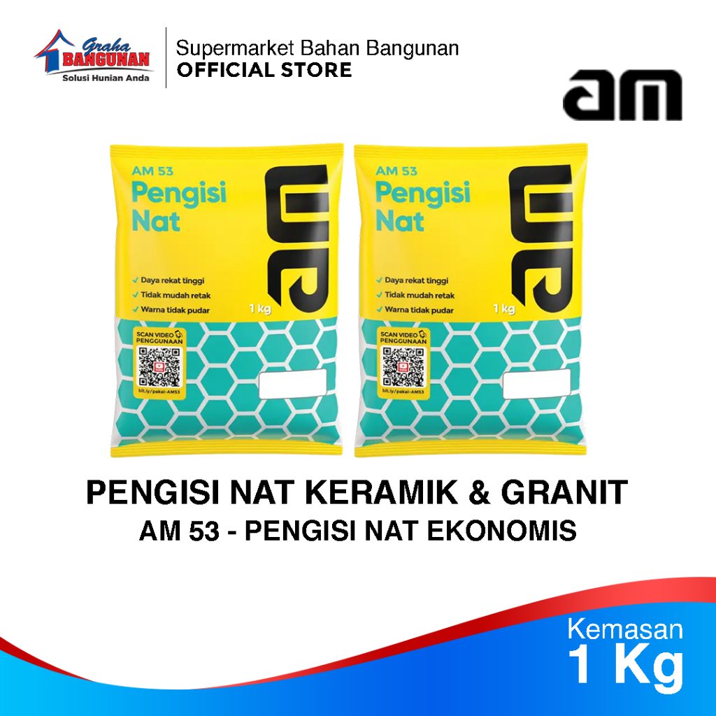 Pengisi Nat Keramik Granit AM 53 - PENGISI NAT