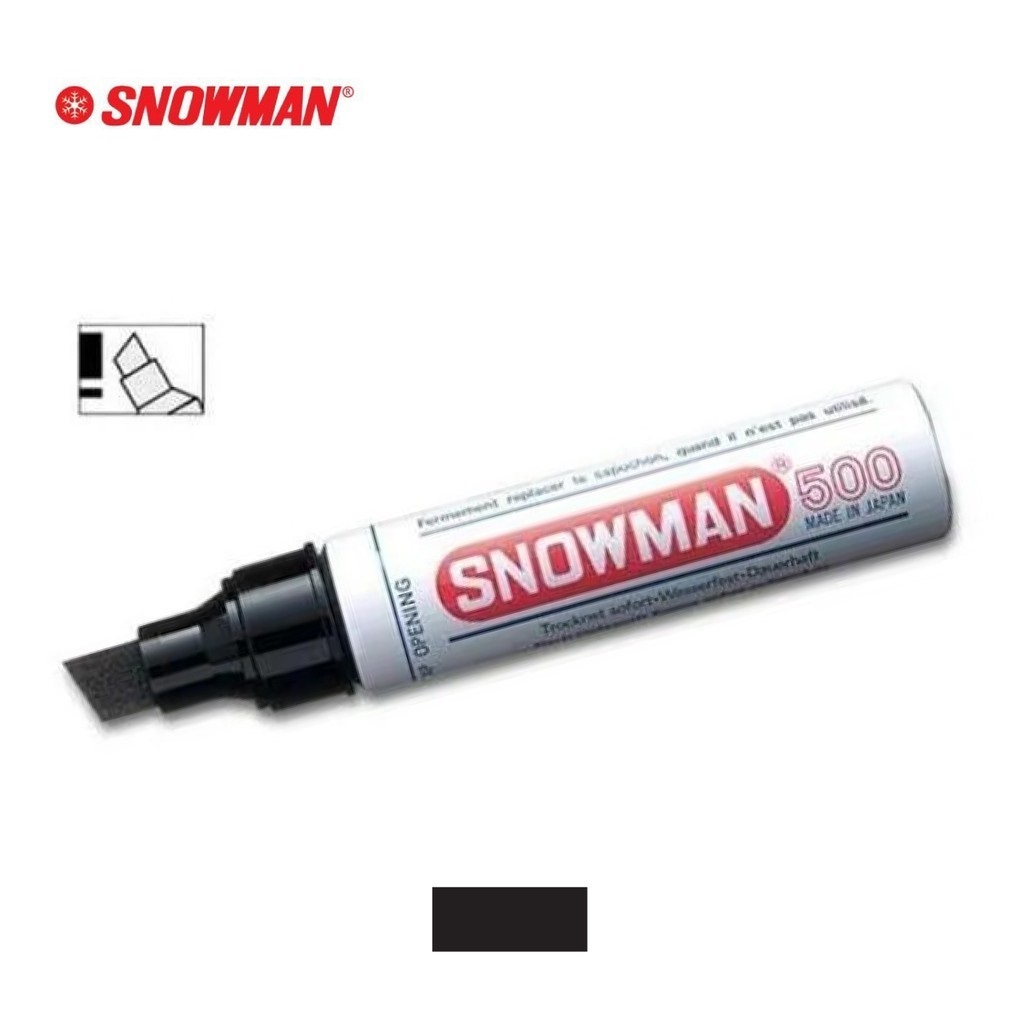 

SPIDOL PERMANEN / PERMANENT MARKER / SPIDOL JUMBO / SPIDOL SNOWMAN PERMANENT JUMBO 500 HITAM