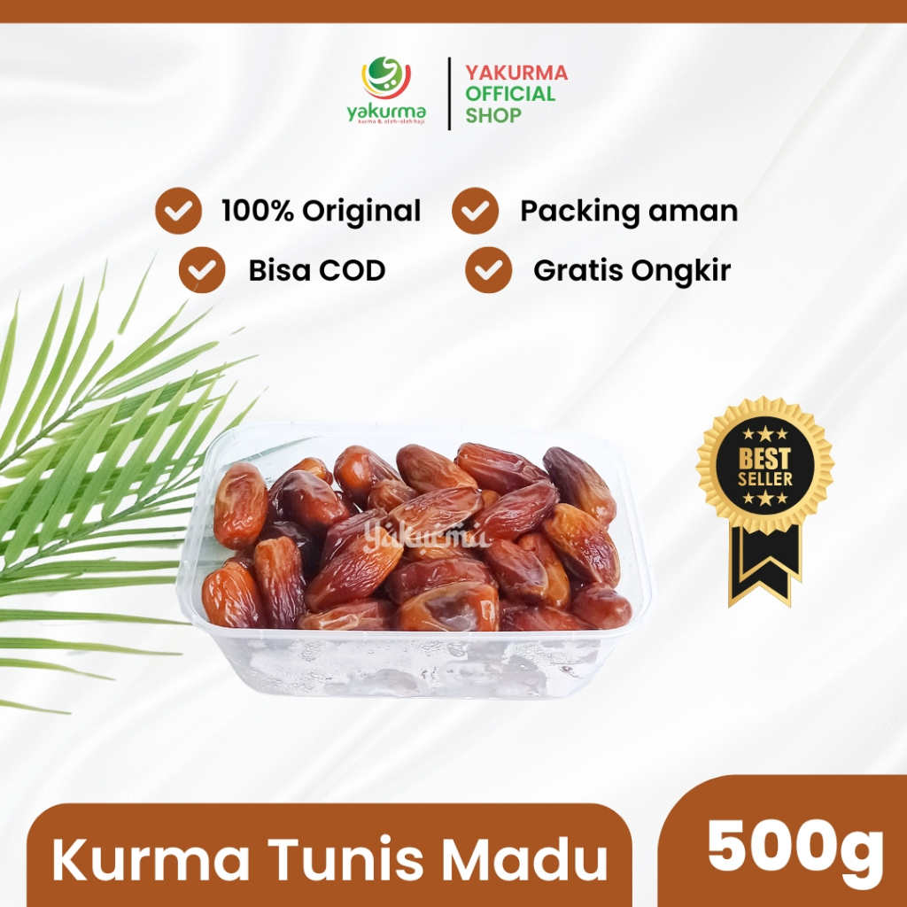 

Kurma Tunisia Madu 500gr/ tunis madu