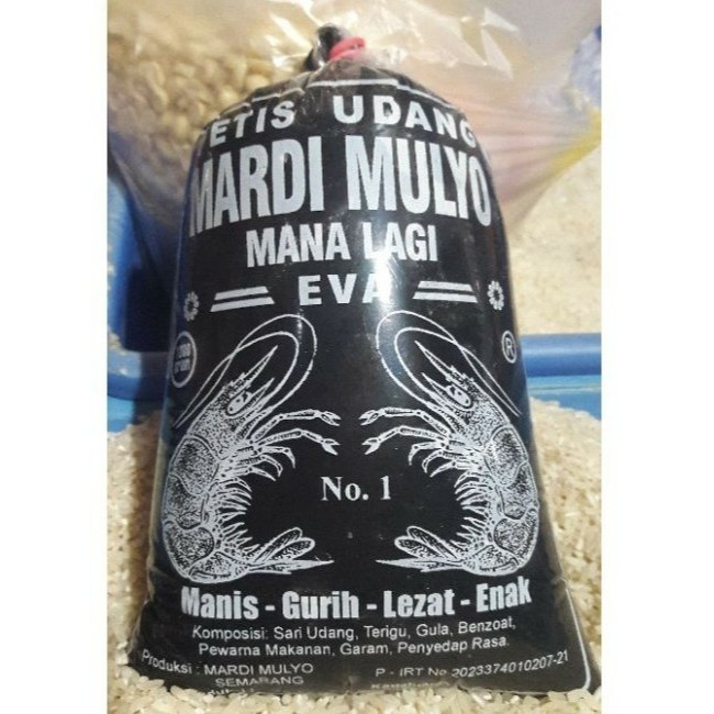 

Petis Udang Asli Semarang MARDI MULYO EVA 1KG 1000GR Tanpa Pengawet Bumbu Instan HALAL PACKING BUBBLE DUS