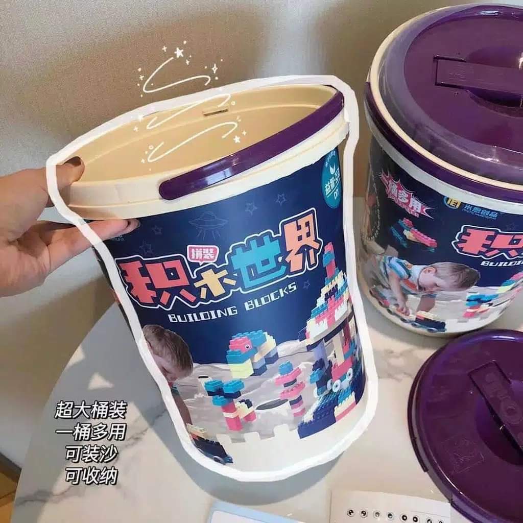 LEGO BALOK ISI 198 KEMASAN EMBER / LEGO BUILDING BLOCKS