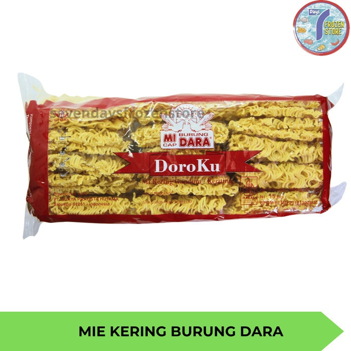 

Mie Kering Keriting Doroku | Mi Cap Burung Dara 600 gr