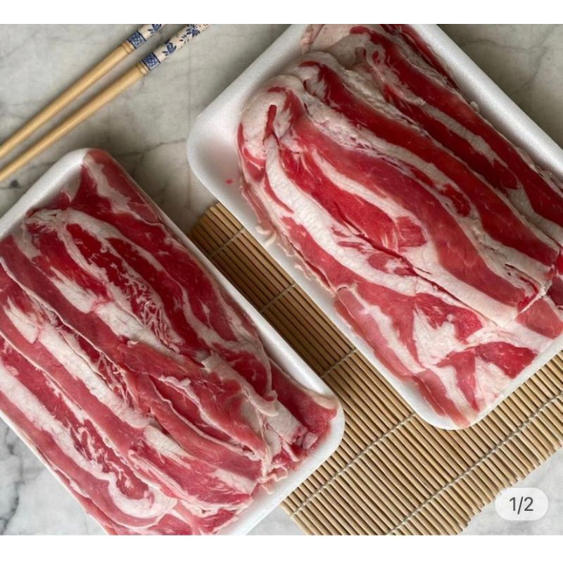 

Daging slice shortplate US premium 500 gr