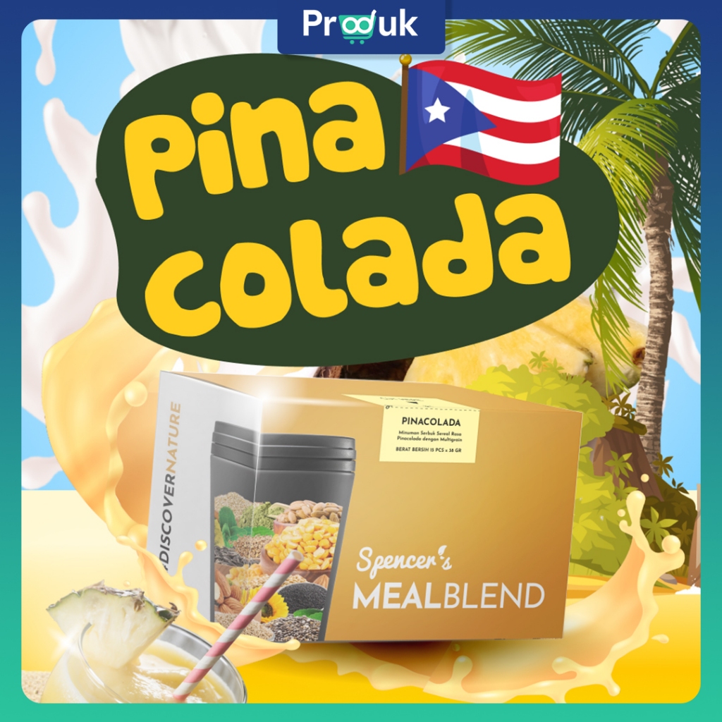 

Spencer's MEALBLEND PINA COLADA (15 sachet) / Spencers MEALBLEND / Meal Replacement