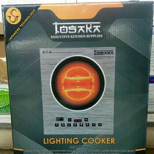 tosaka kompor tanpa gas / kompor tosaka / lighting cooker / kompor  lampu / kompor anti air / kompor Merk Tosaka / tosaka