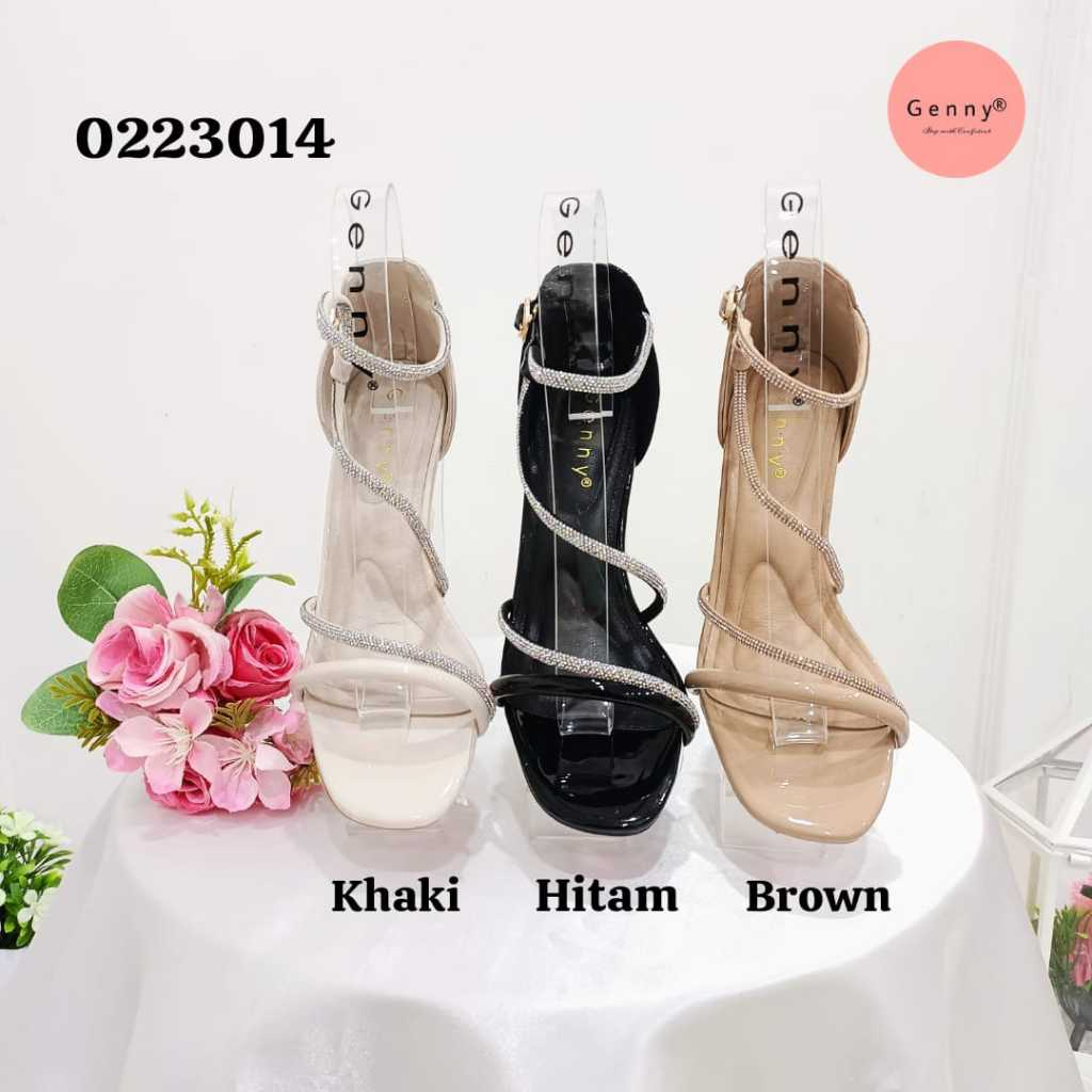 Genny Sepatu Heels 7,5 cm Wanita (0223014)