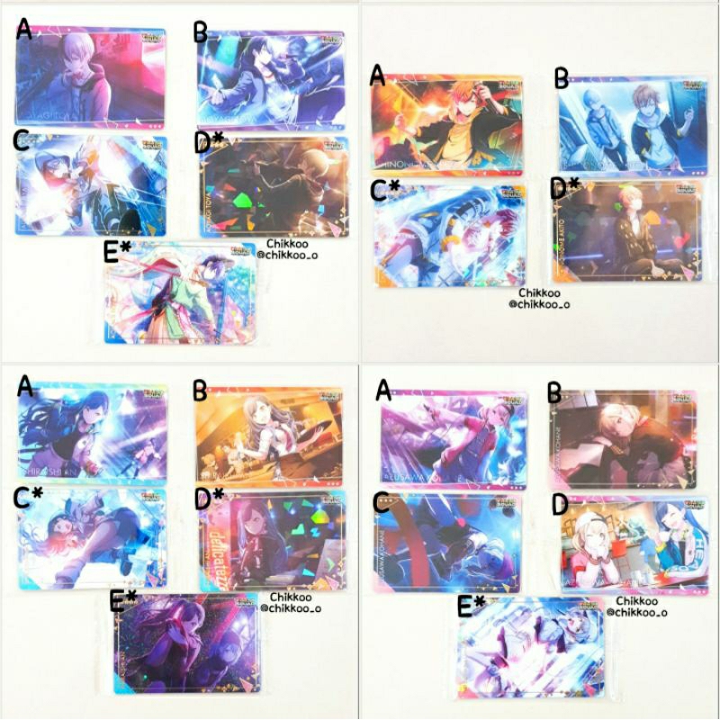 Project Sekai Wafer Card Vivid Bad Squad