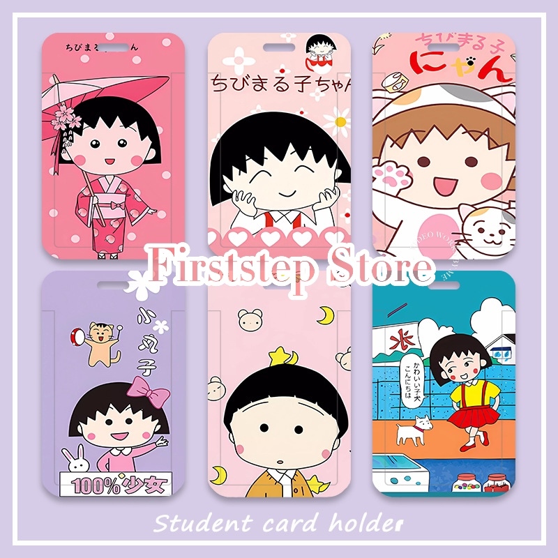 

FIRSTSTEP - Chibi Maruko Chan ID Card Holder / Name Tag / Gantungan Kartu Nama / Tali ID Card / Tempat Kartu ID Card Holder / ID Card Premium / Gantungan Kunci / Gantungan Kunci Anime Kartun / Gantungan Lucu / Gantungan ID Card Cute