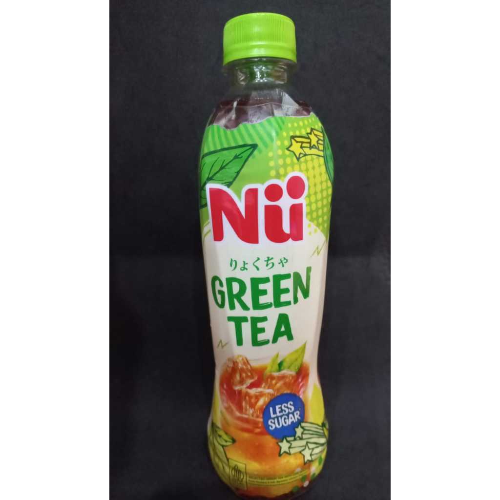 

NU GREEN TEA LESS SUGAR 450ML