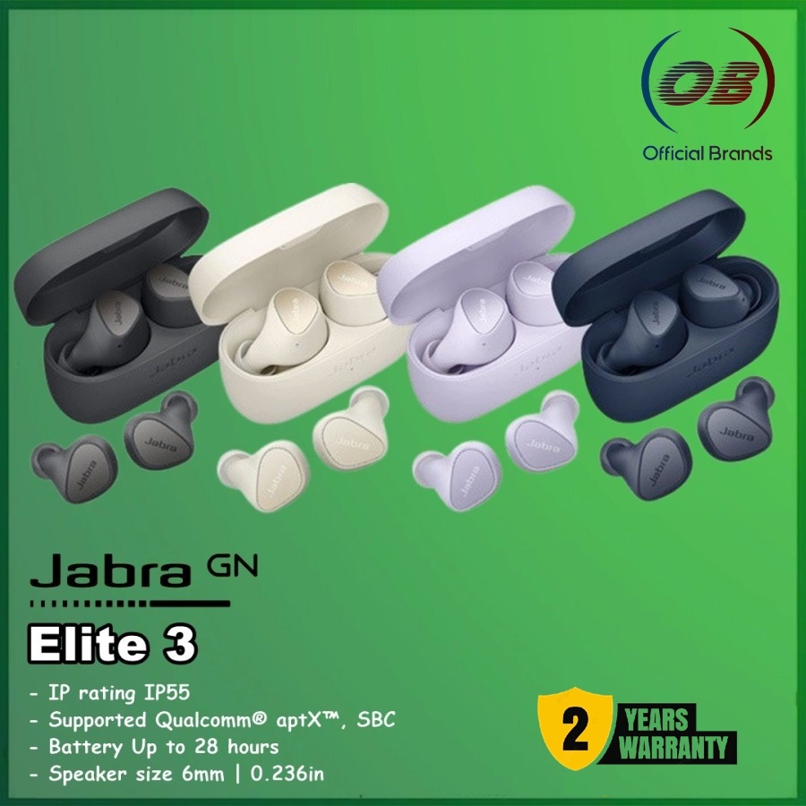 Jabra Elite 3 True Wireless Earbuds Earphone TWS Jabra Elite3