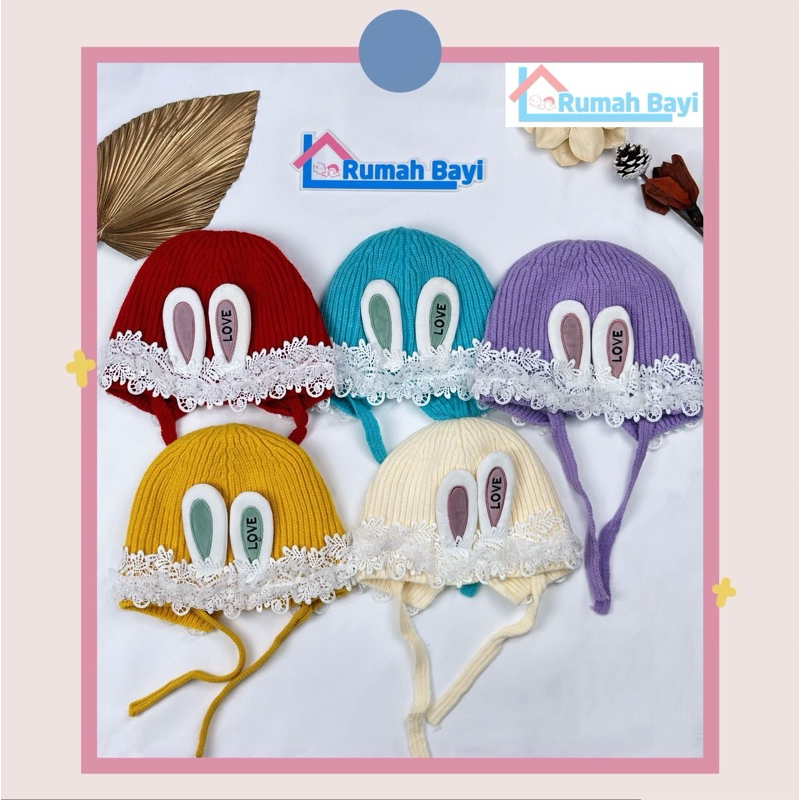 Topi Kupluk Rajut Bayi YN3