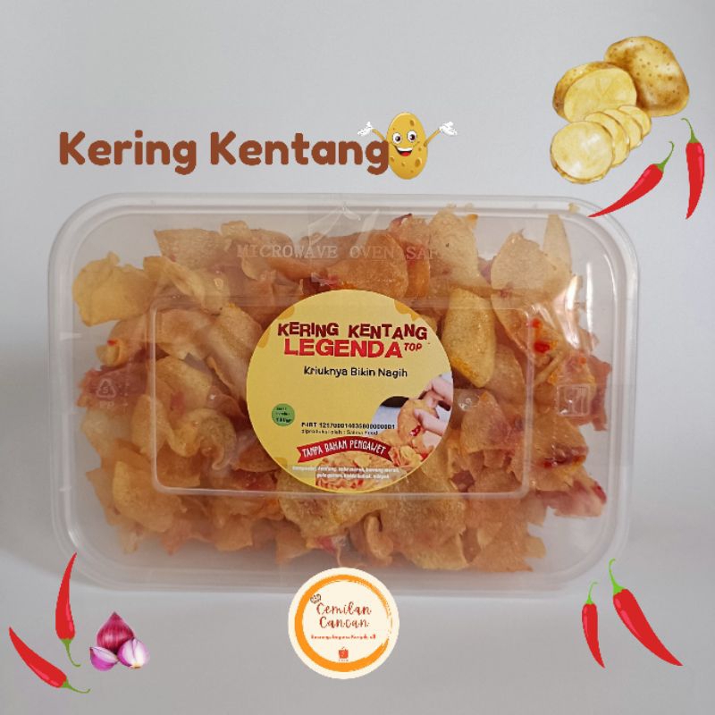 

Kering Kentang Pedas Manis Legenda