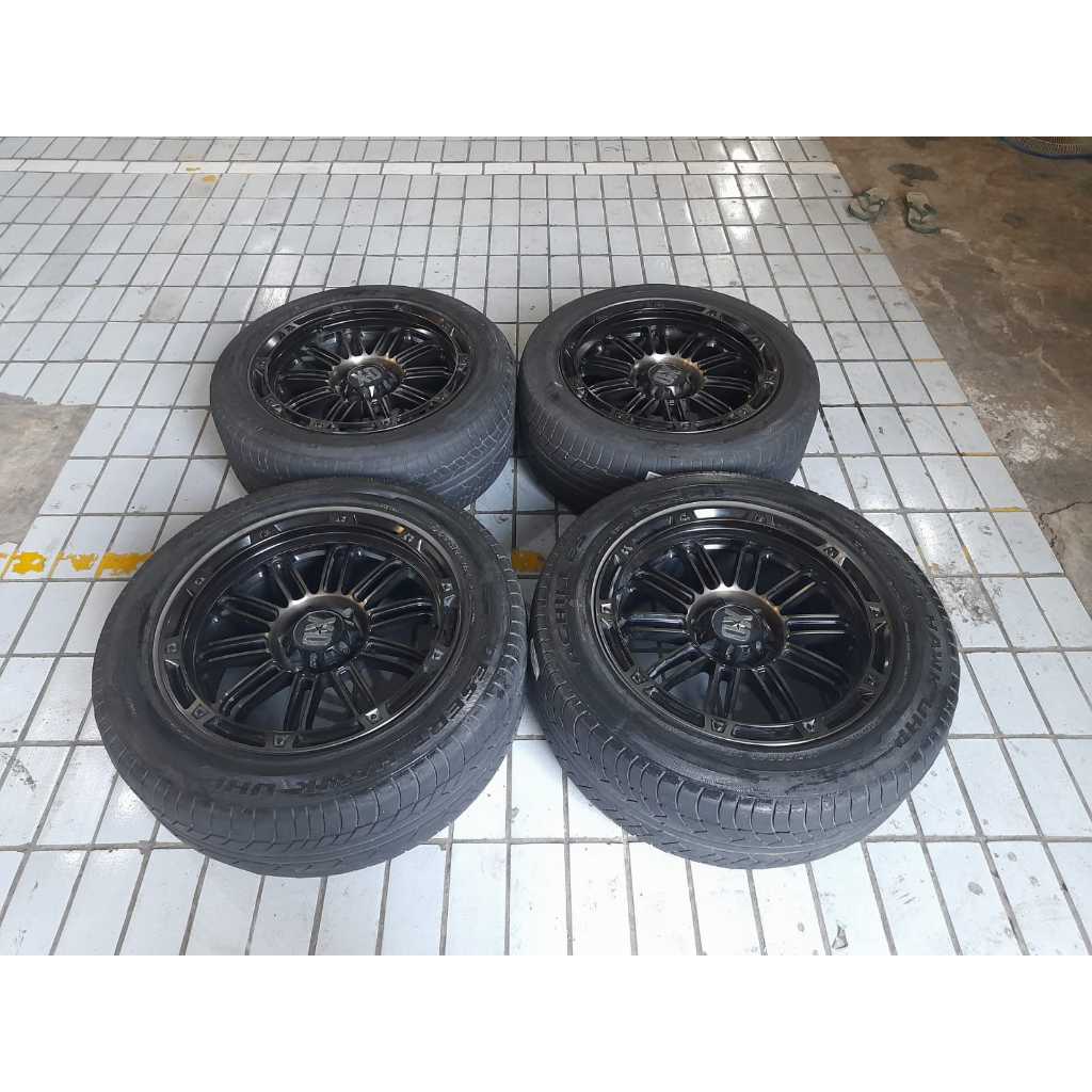 VELG MOBIL XD SERIES R20X9 PCD 6X139 + BAN PNP PAJERO FORTUNE HILUX STRADA TRITON EVEREST RANGER