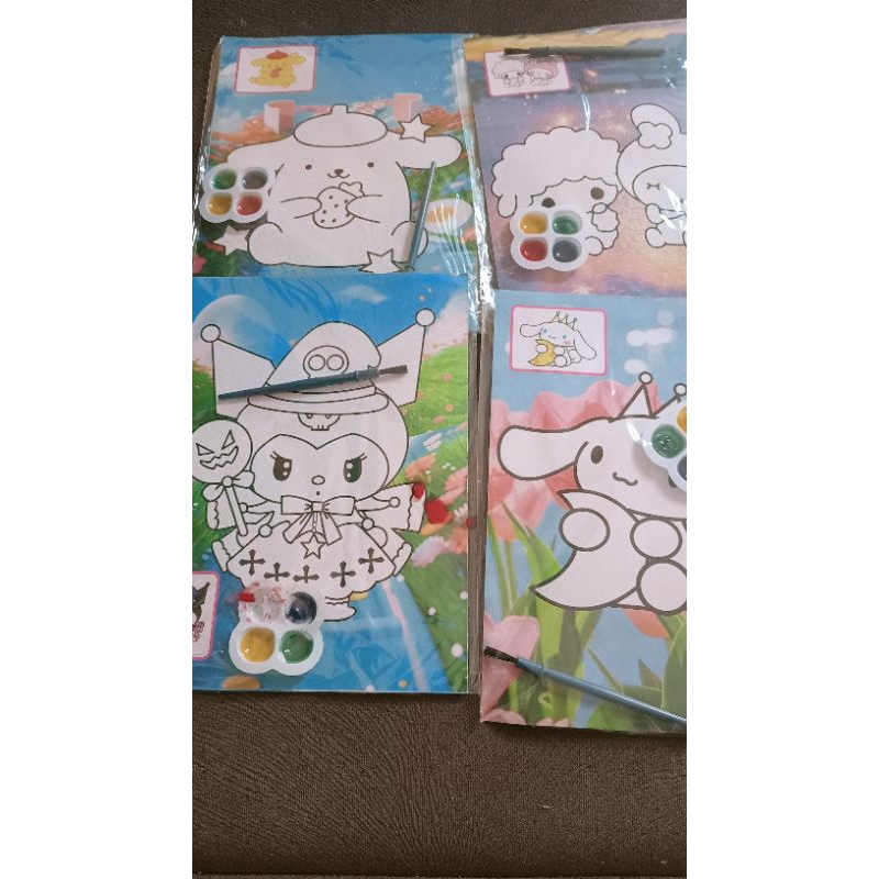 

Melukis gambar satu set