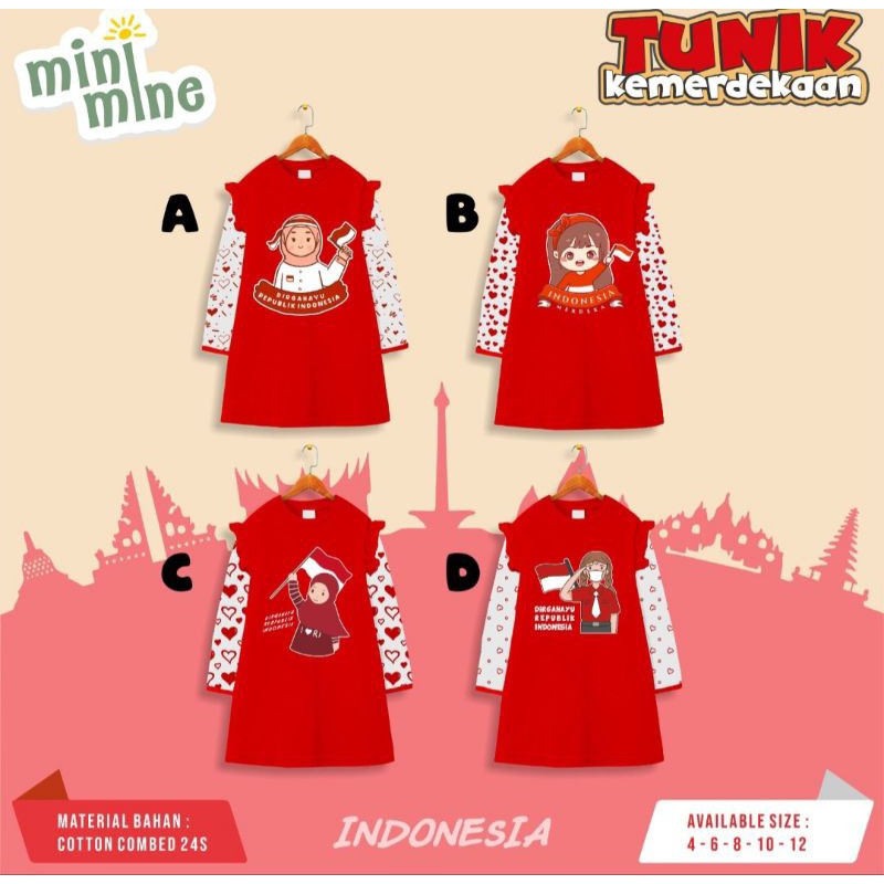 Tunik Merdeka by minimine