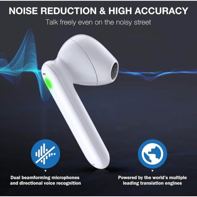 Headset Bluetooth Timekettle W2 edge Super Bagus