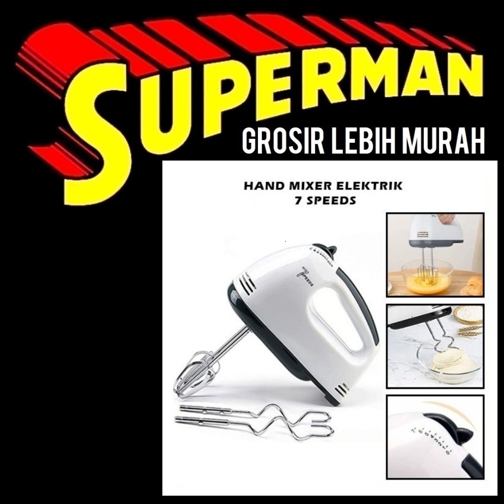 MIXER ROTI 7 SPEED kecepatan mikser pengaduk adonan roti superman jogja supermanjogja