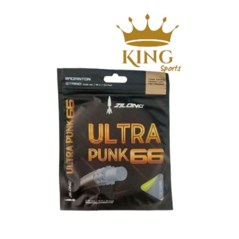 senar raket badminton zilong ultra punk 66